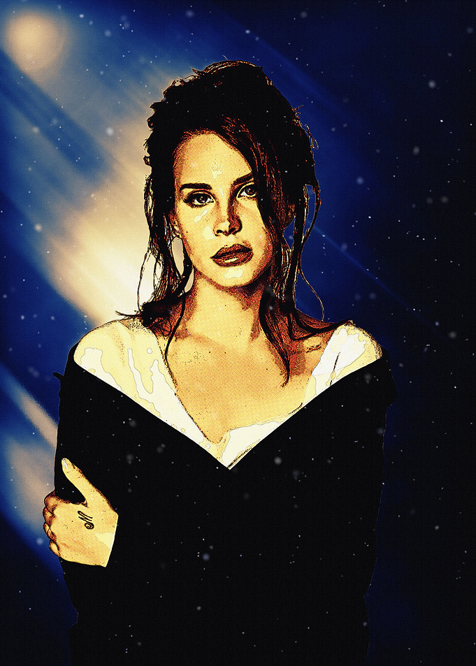 Superstars Lana Del Rey