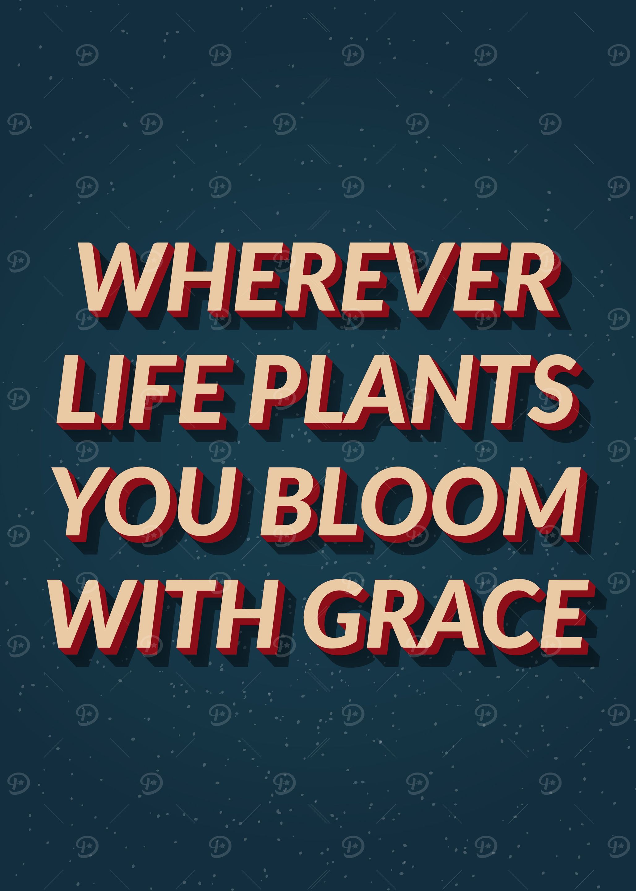 Vintage Motivation Quote