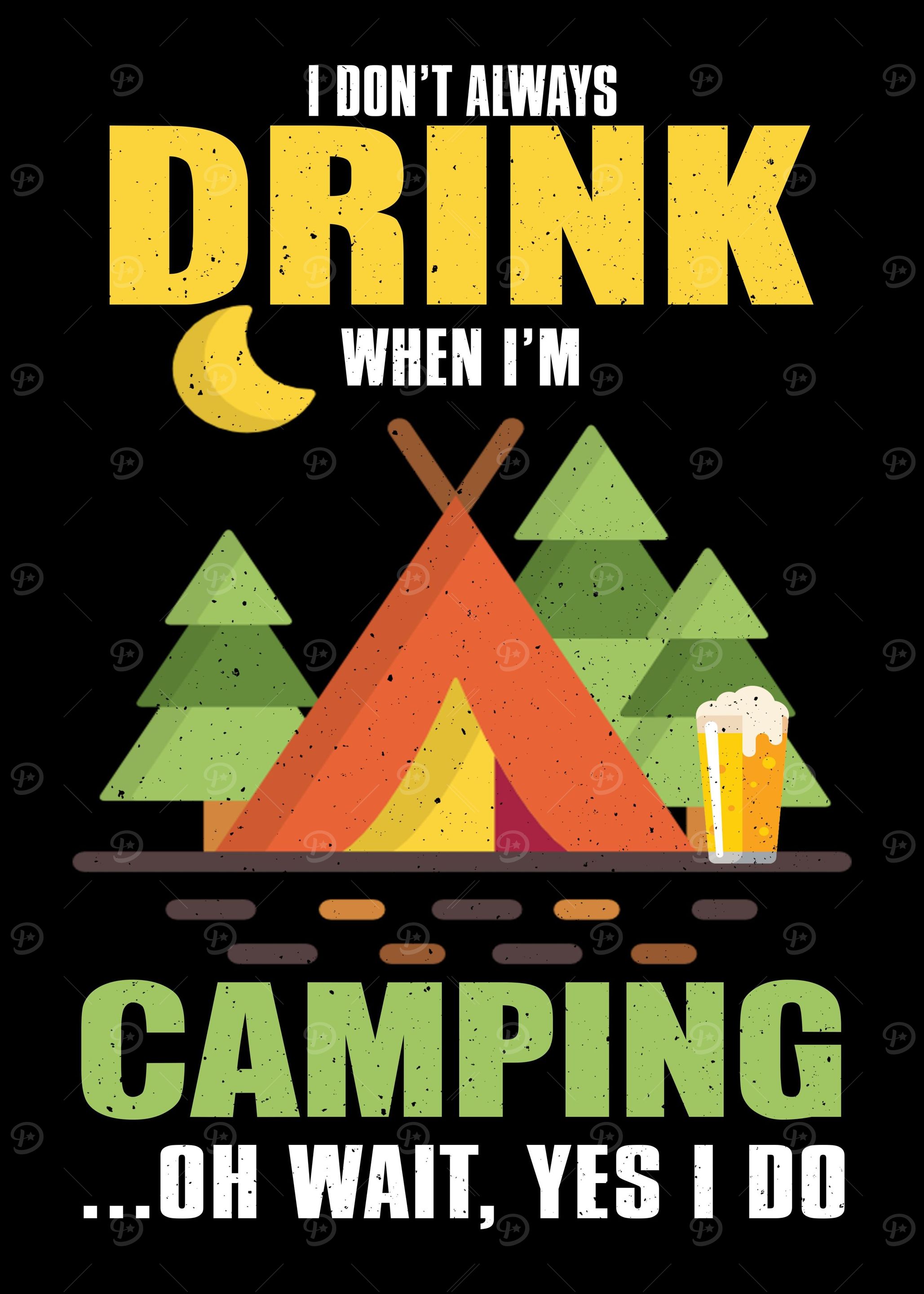 Camp Camping Camper Campfi