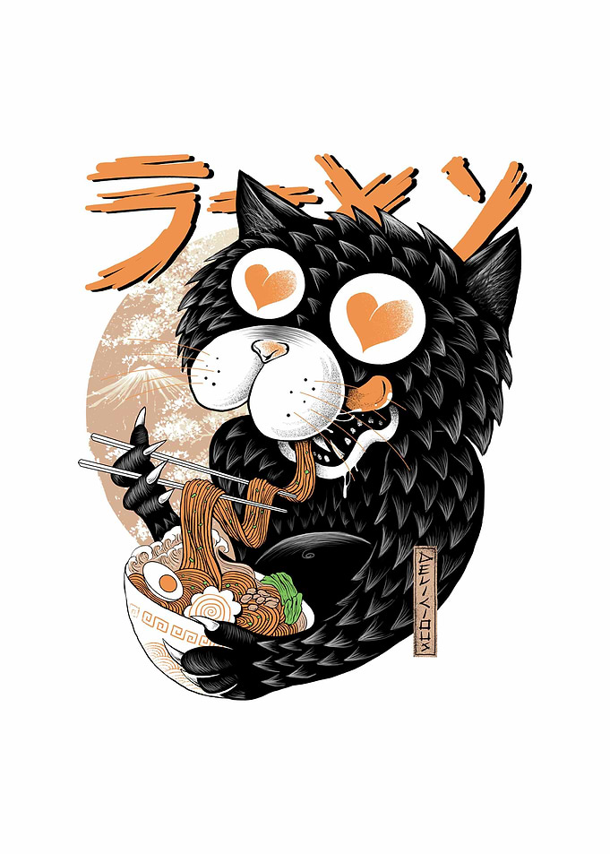 Cat Love Ramen