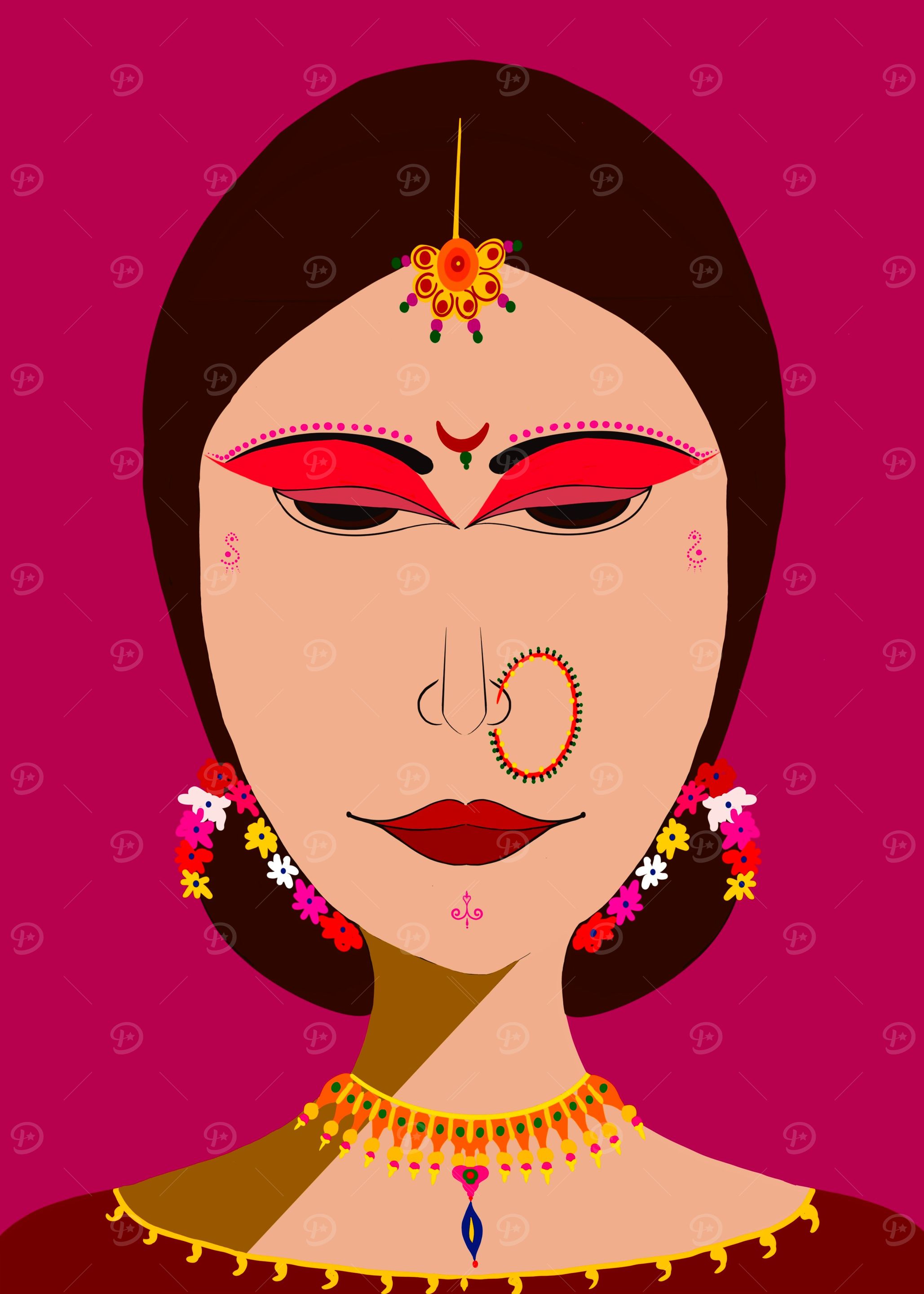 Lady from India