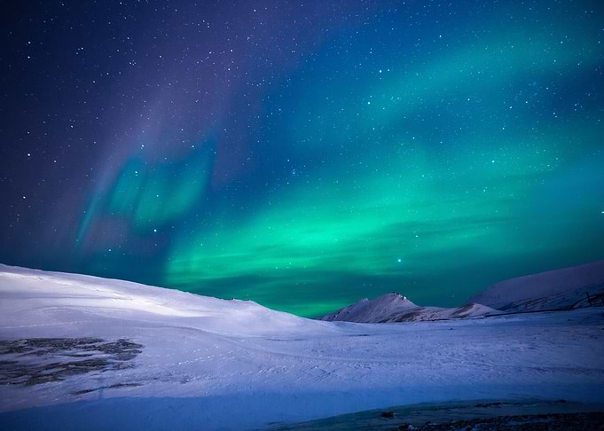 blue aurora