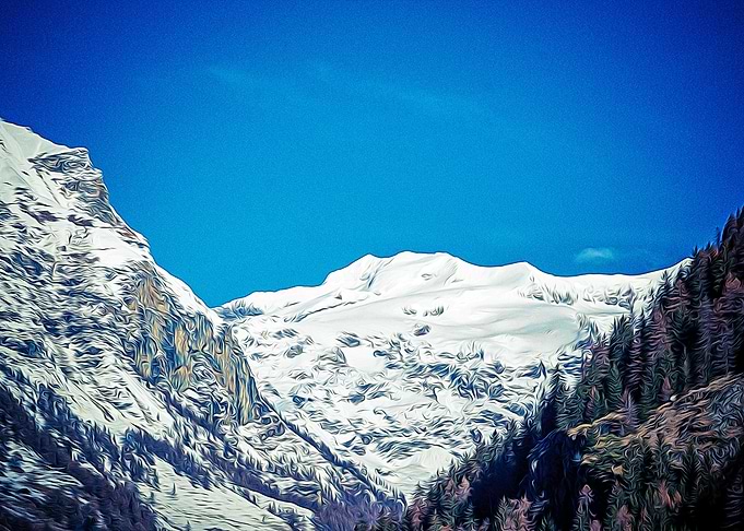 Alps in autumn