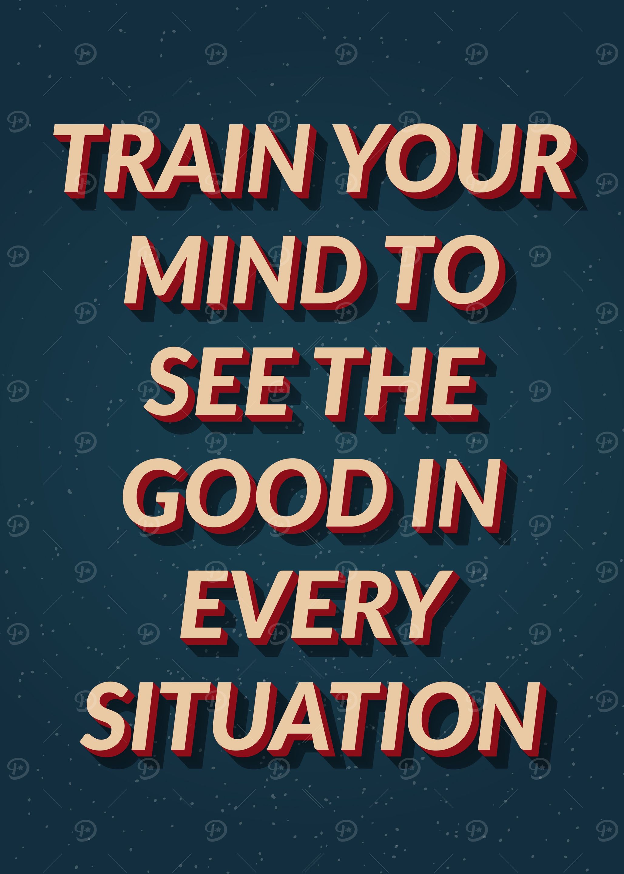 Vintage Motivation Quote