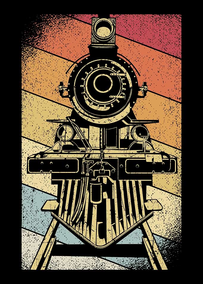 Retro Train
