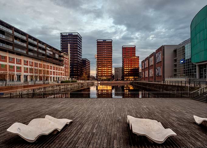 Sunset in Strasbourg