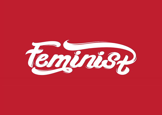 Feminist Red Background