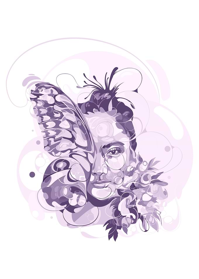 butterfly wing