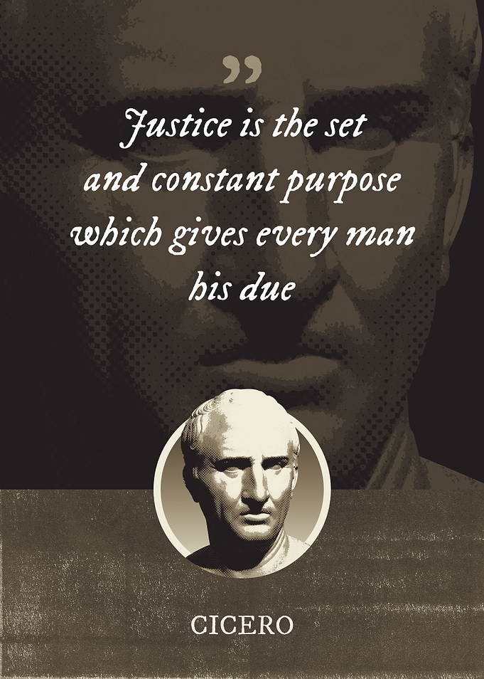 Justice is the set and