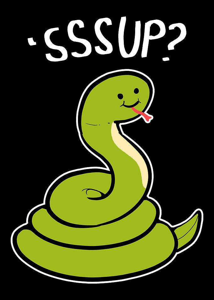 Snake SSSup Comedian Gift