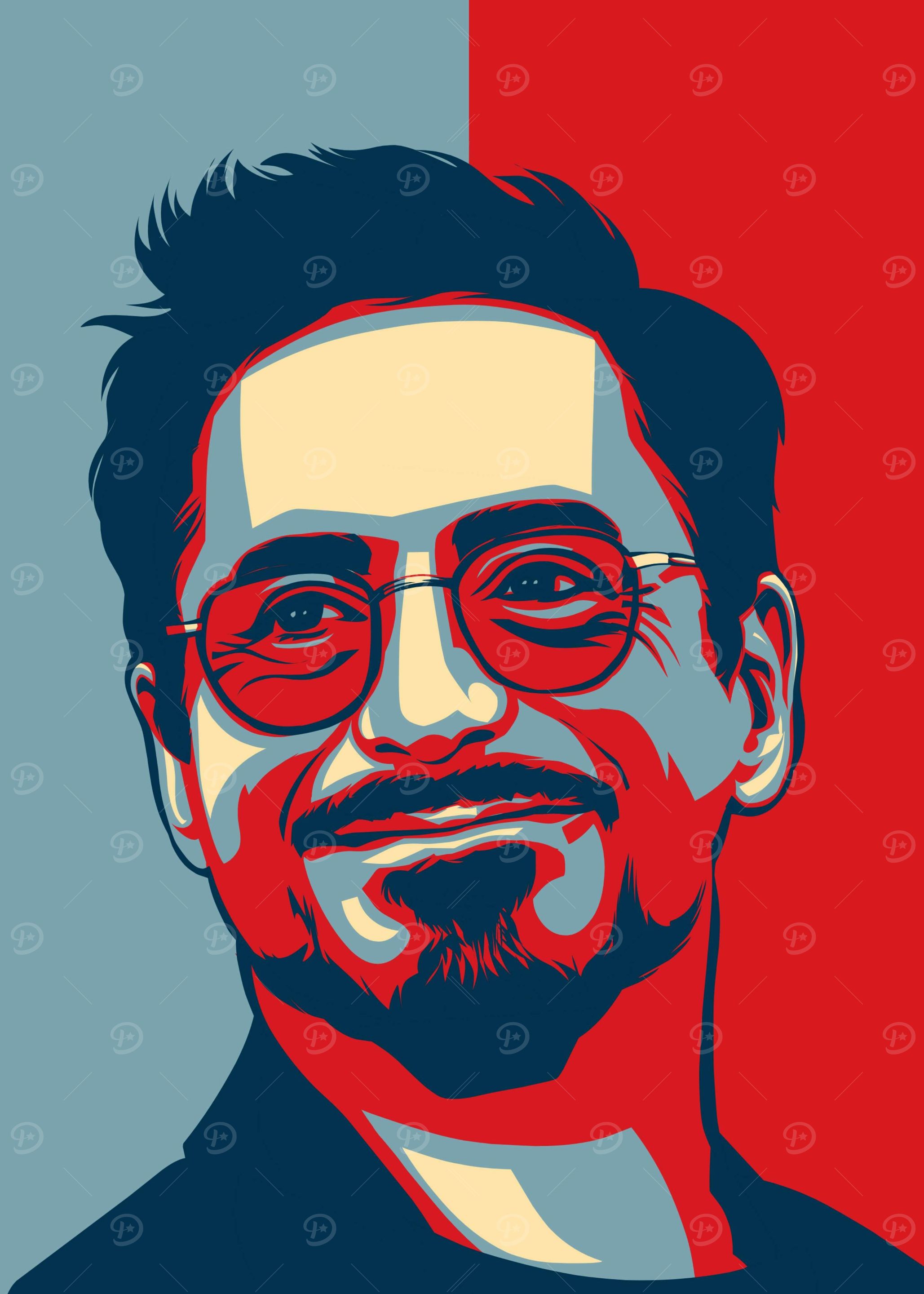 Robert Downey Hope Style