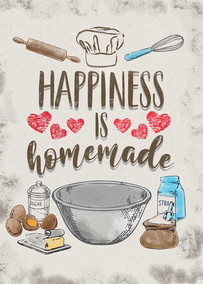 Happiness is homemade