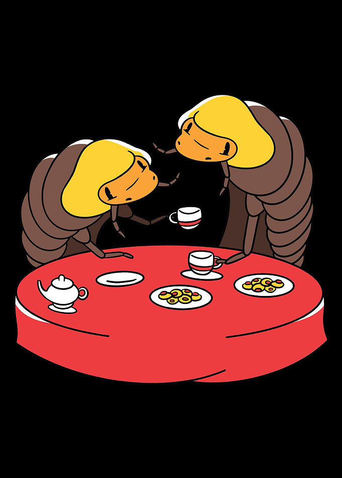 Woodlice Tea Party