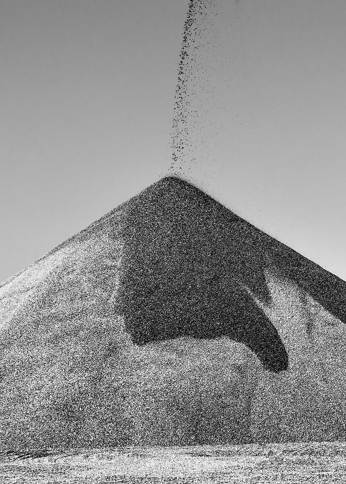 Abstract sand watch