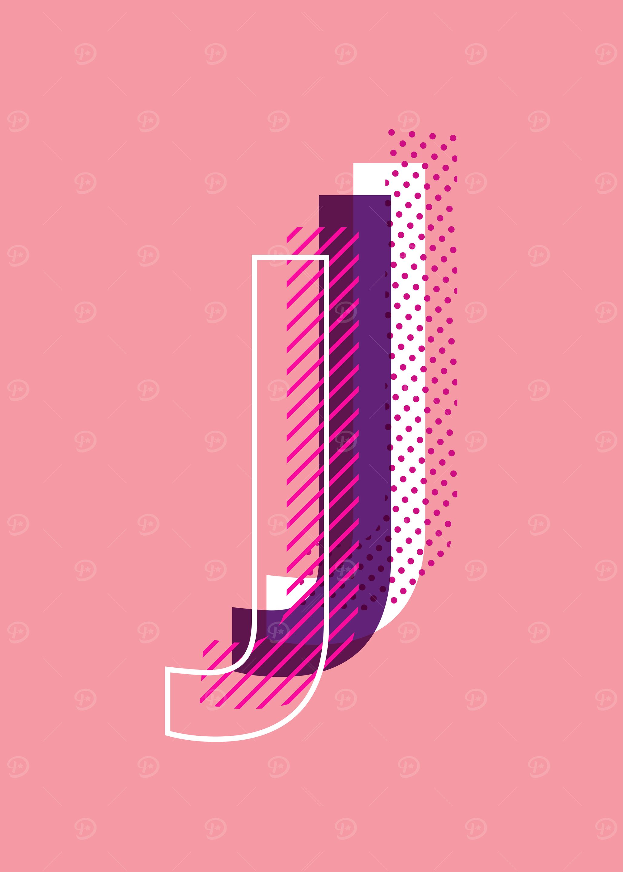 Pink J