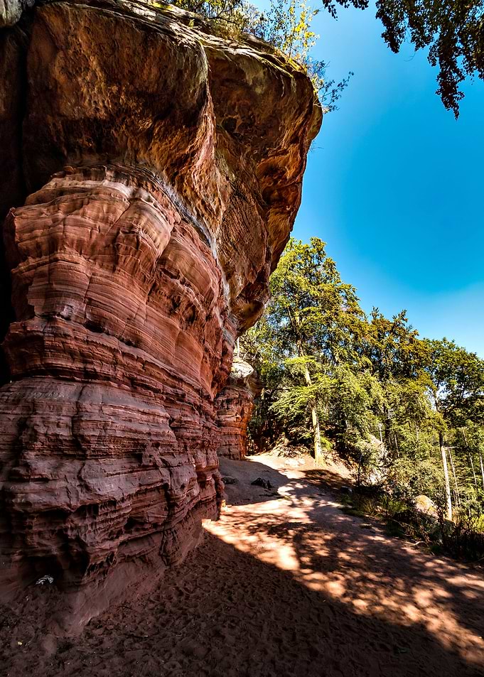 Red rocks