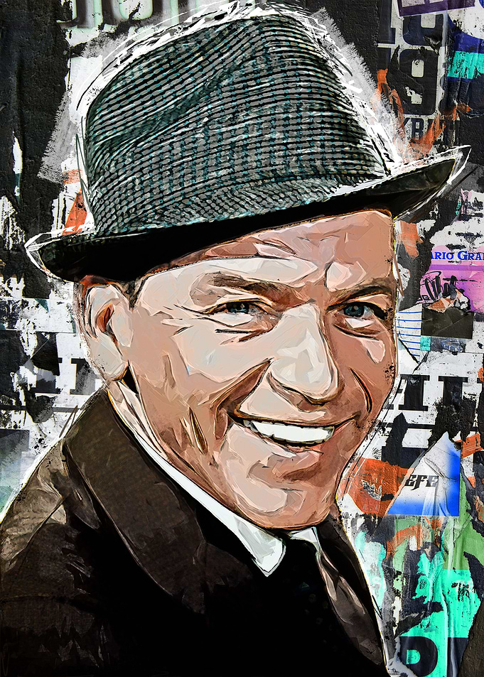 Frank sinatra pop art