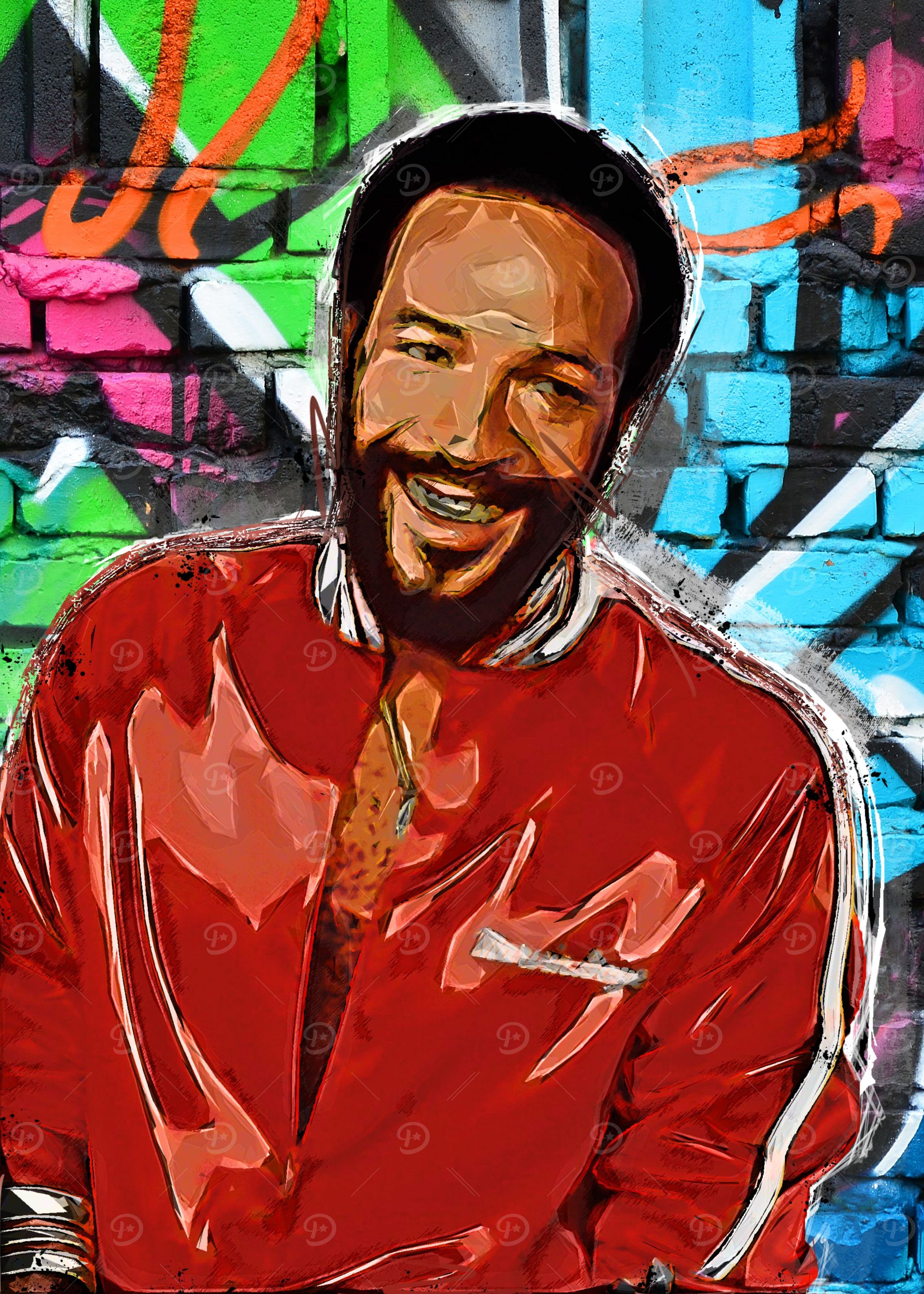 Marvin gaye pop art