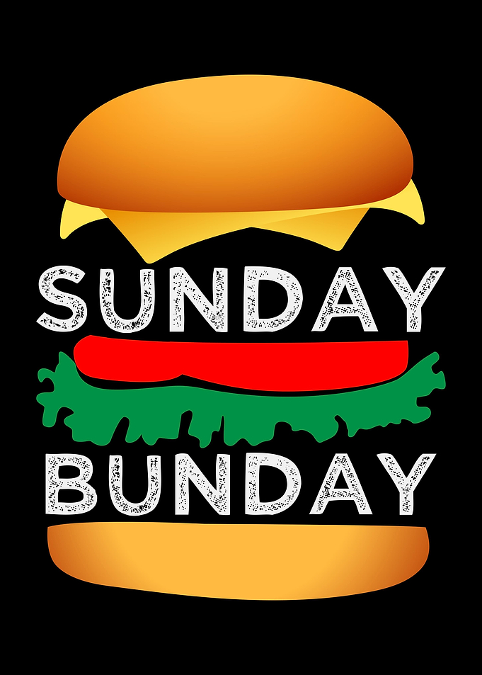 Sunday Bunday Burger Bun
