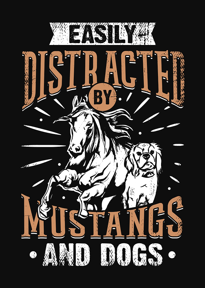 Mustang Horse Design
