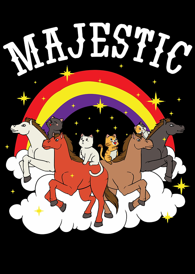 Cat Majestic Horse
