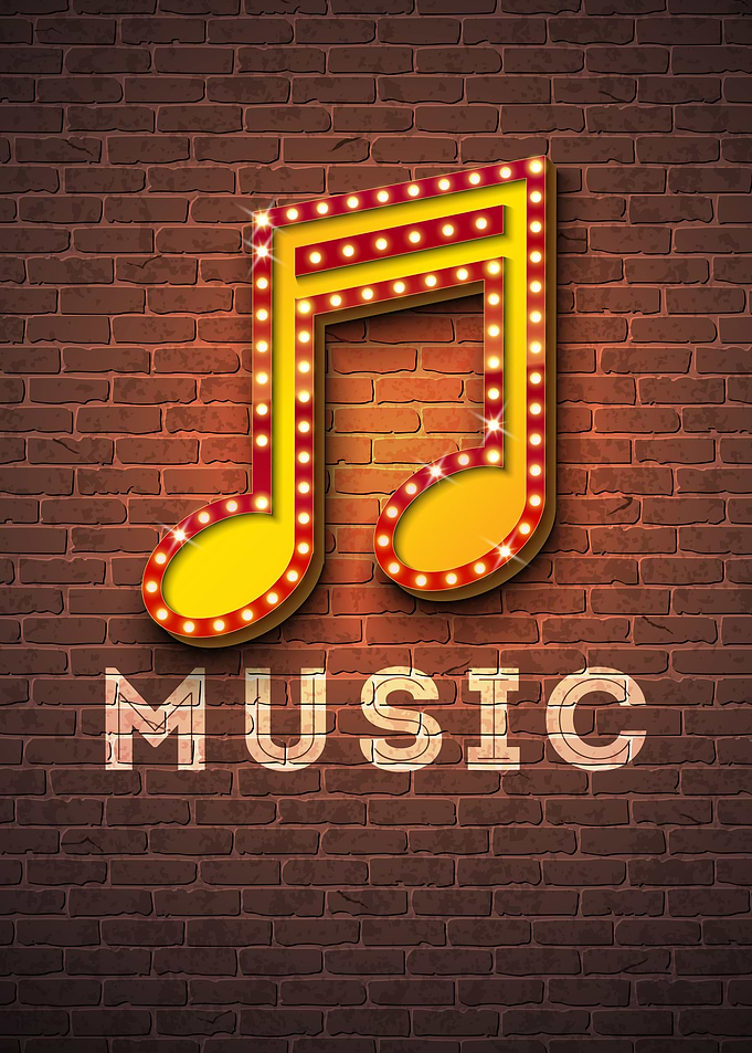 Music at the wall