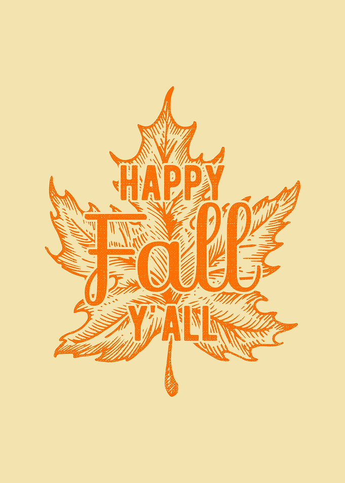 Happy Fall Yall