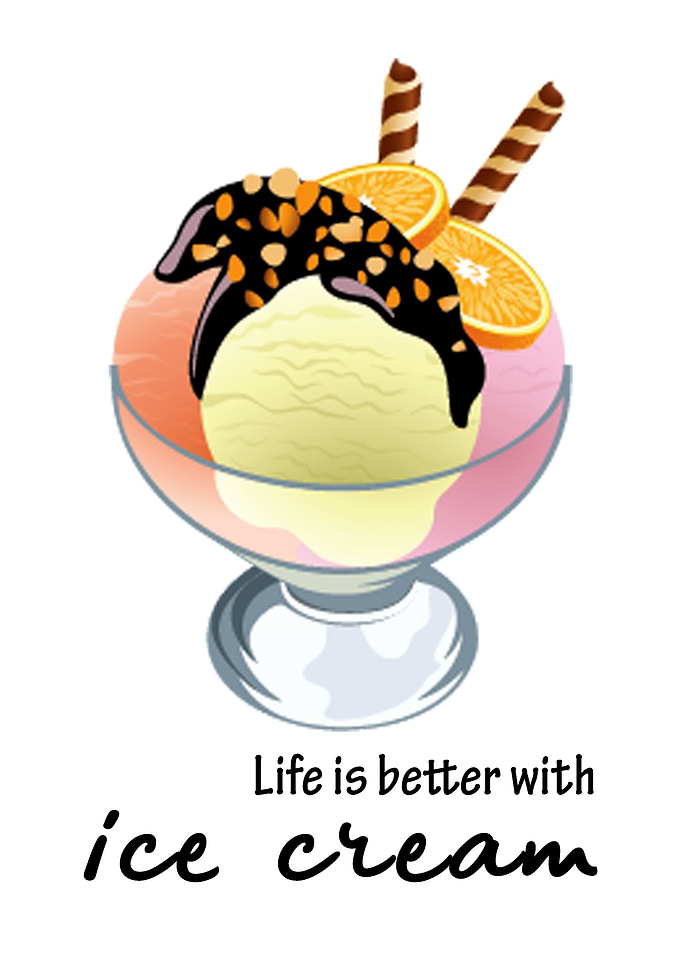 Better with ice cream