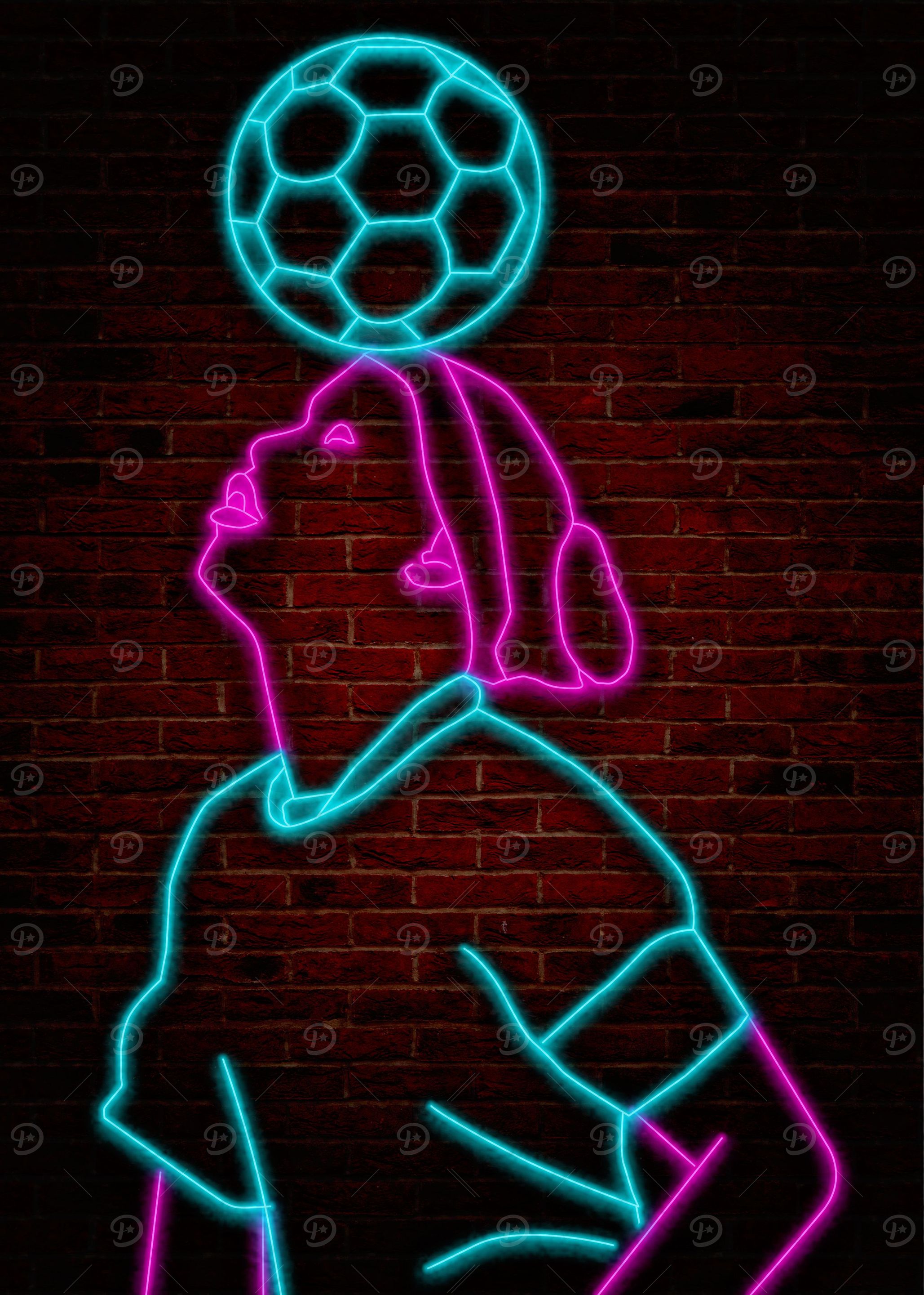 ronaldinho neon oneline
