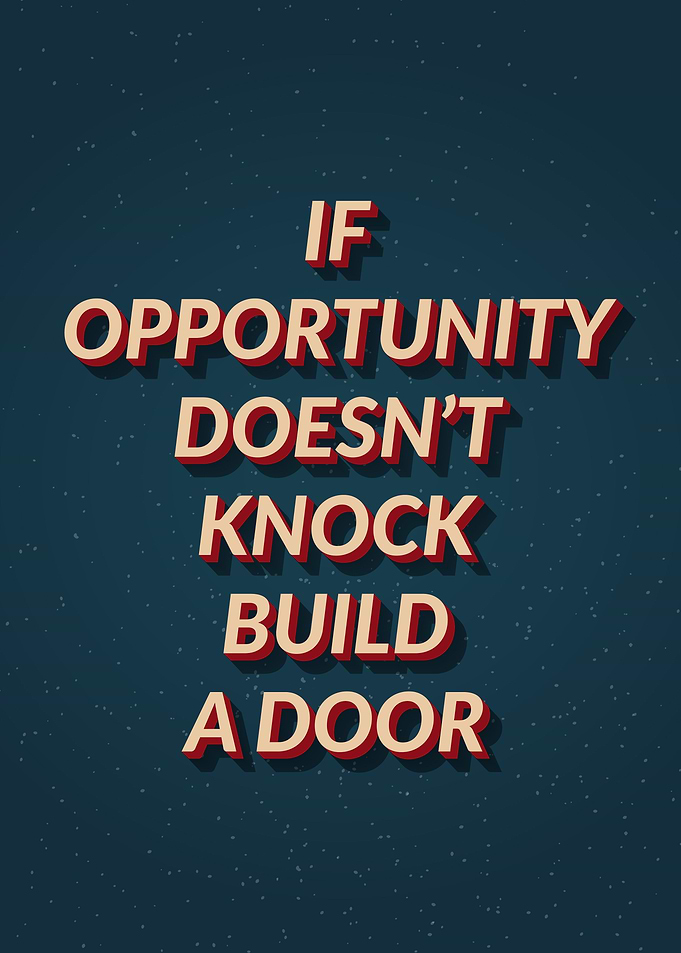 Vintage Motivation Quote