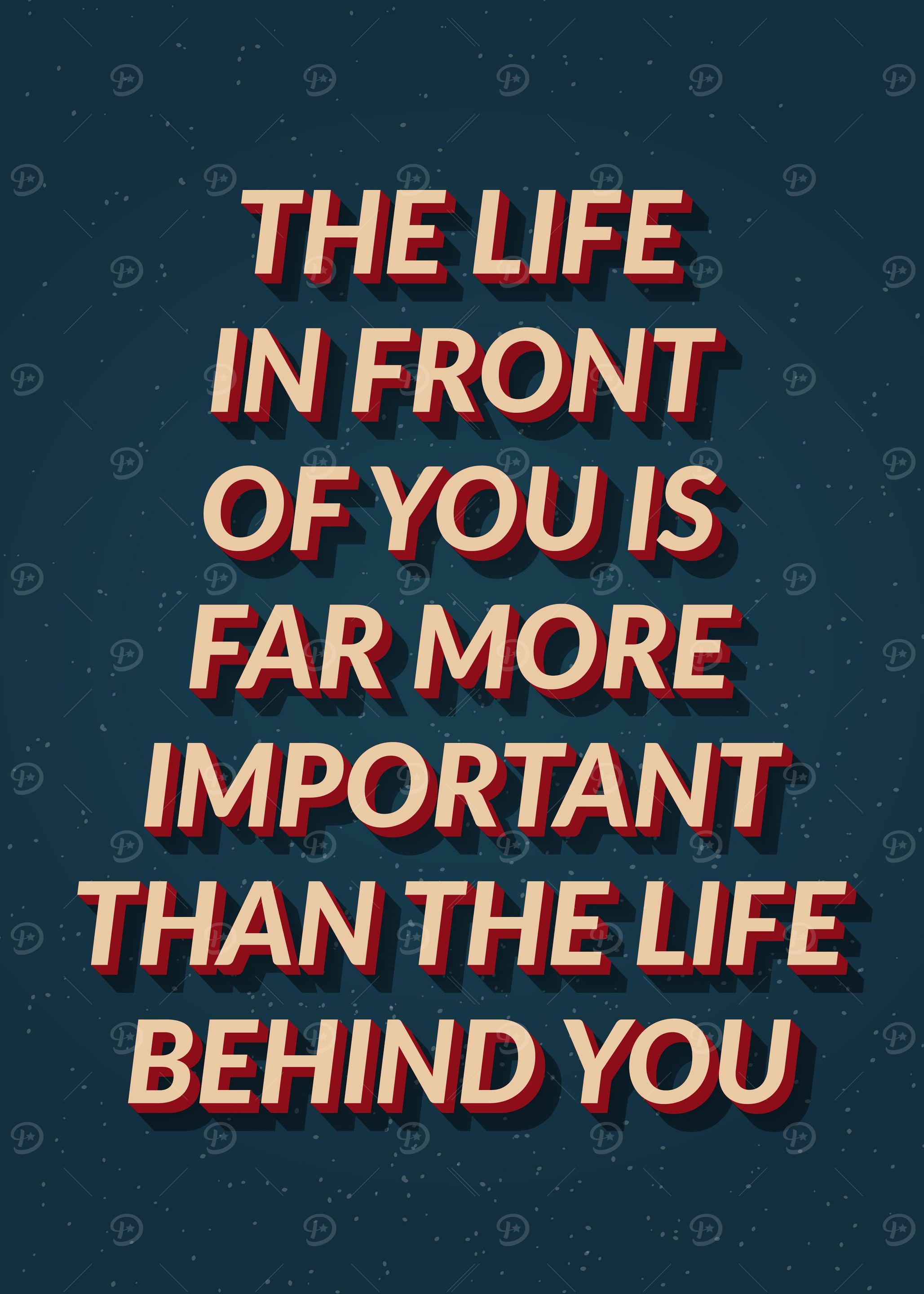 Vintage Motivation Quote
