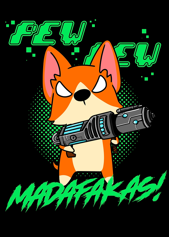 Corgi Pew dog funny Corgi
