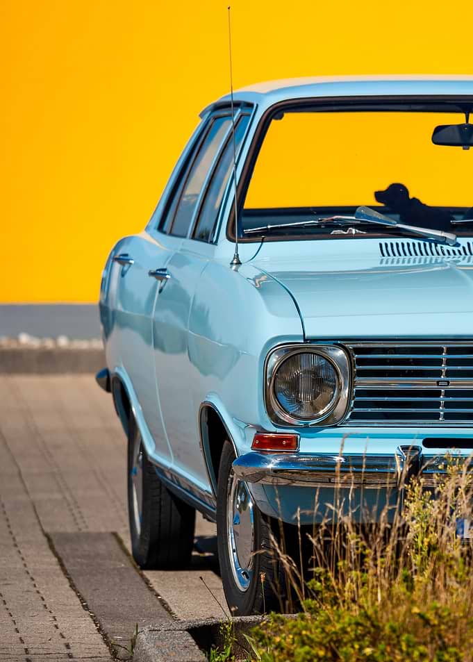 Retro oldtimer car