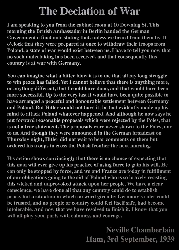 The Declaration of War