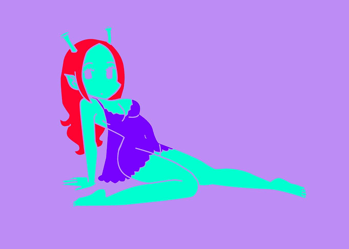 alien girl