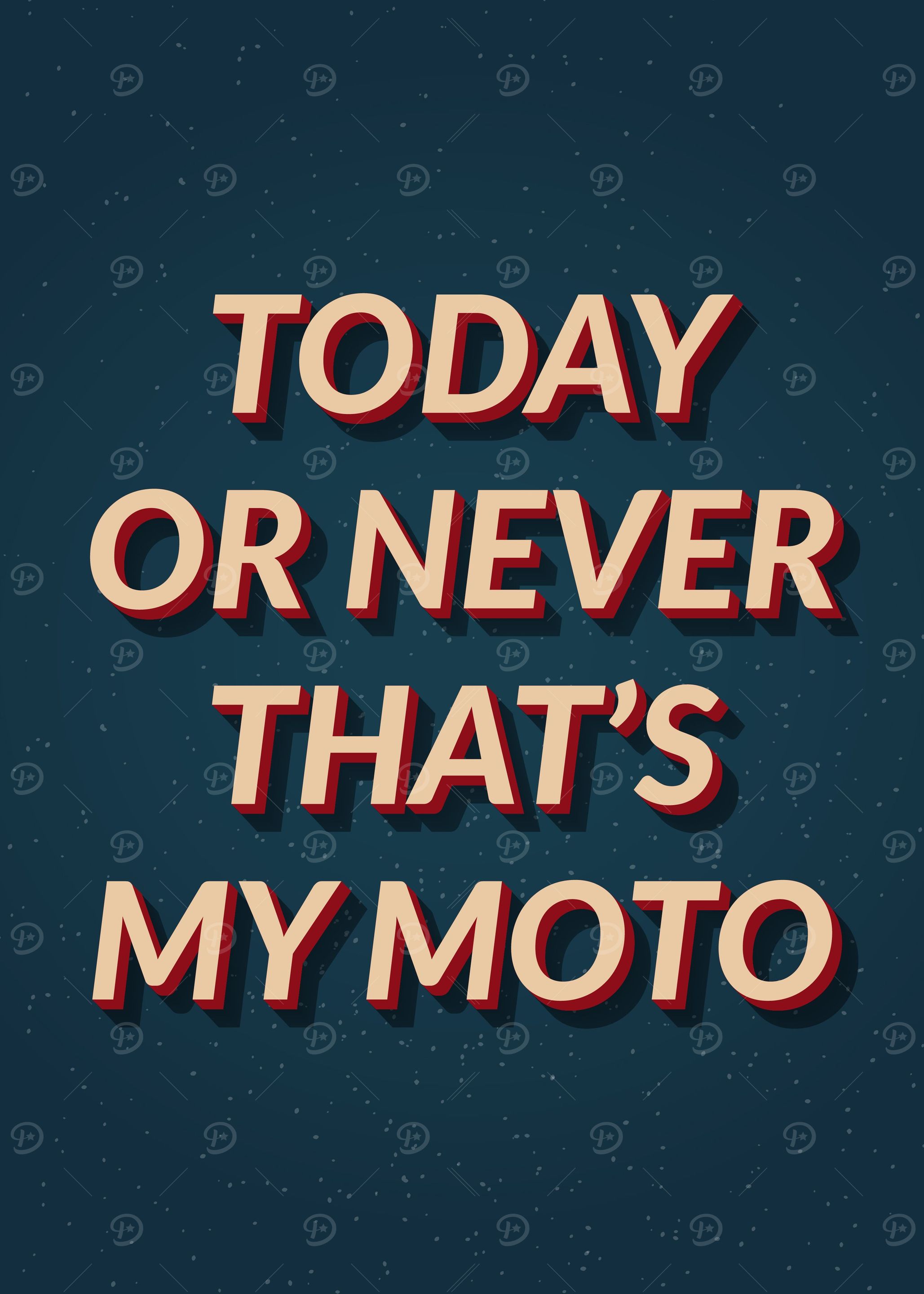 Vintage Motivation quote