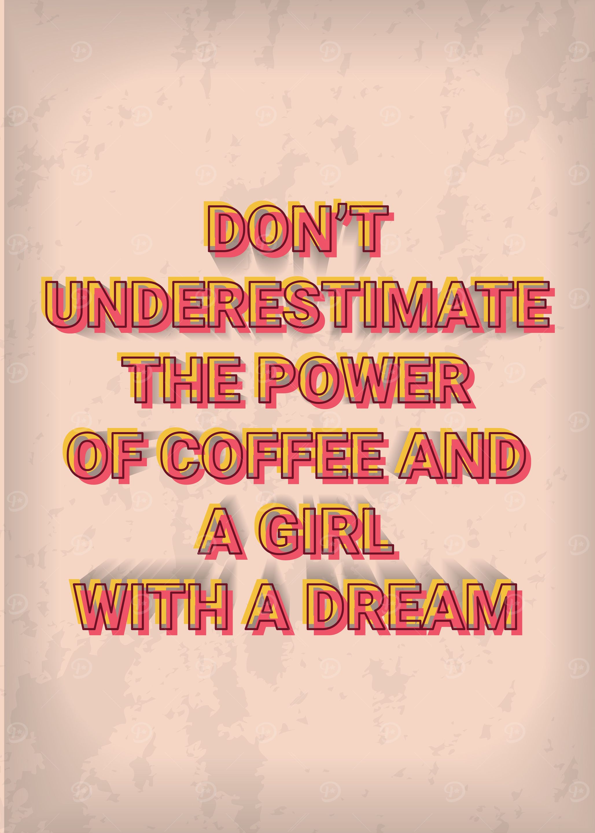 Vintage Motivation Quote