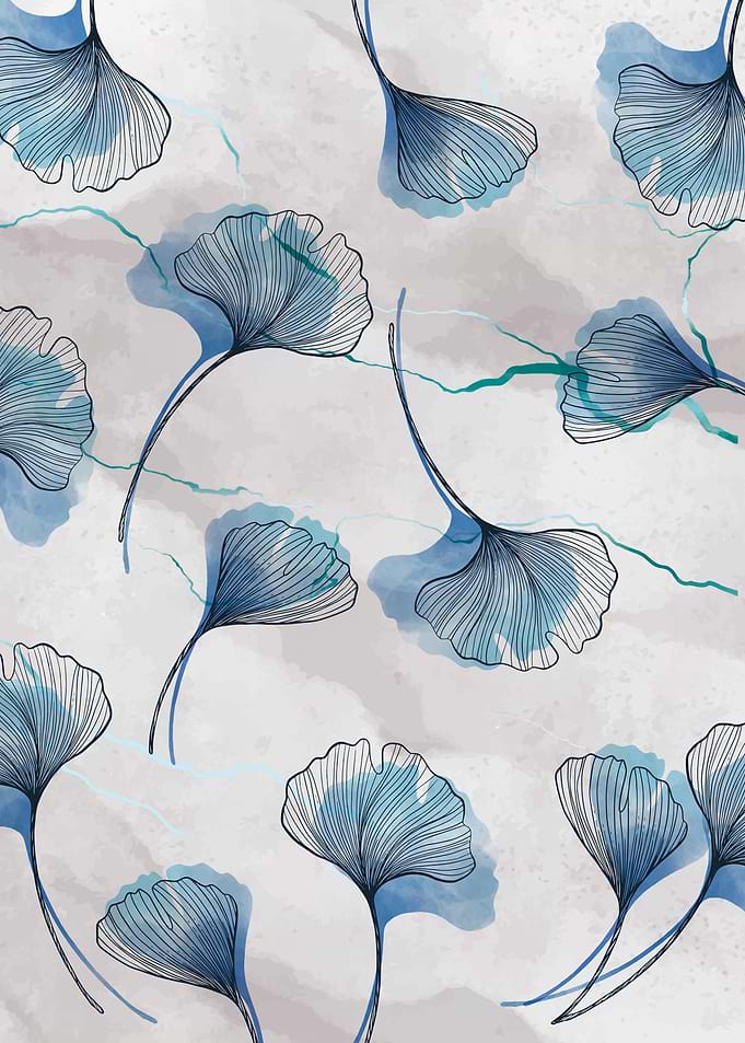 Falling Blue