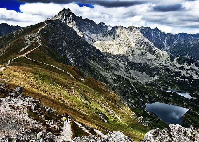 High mountains
