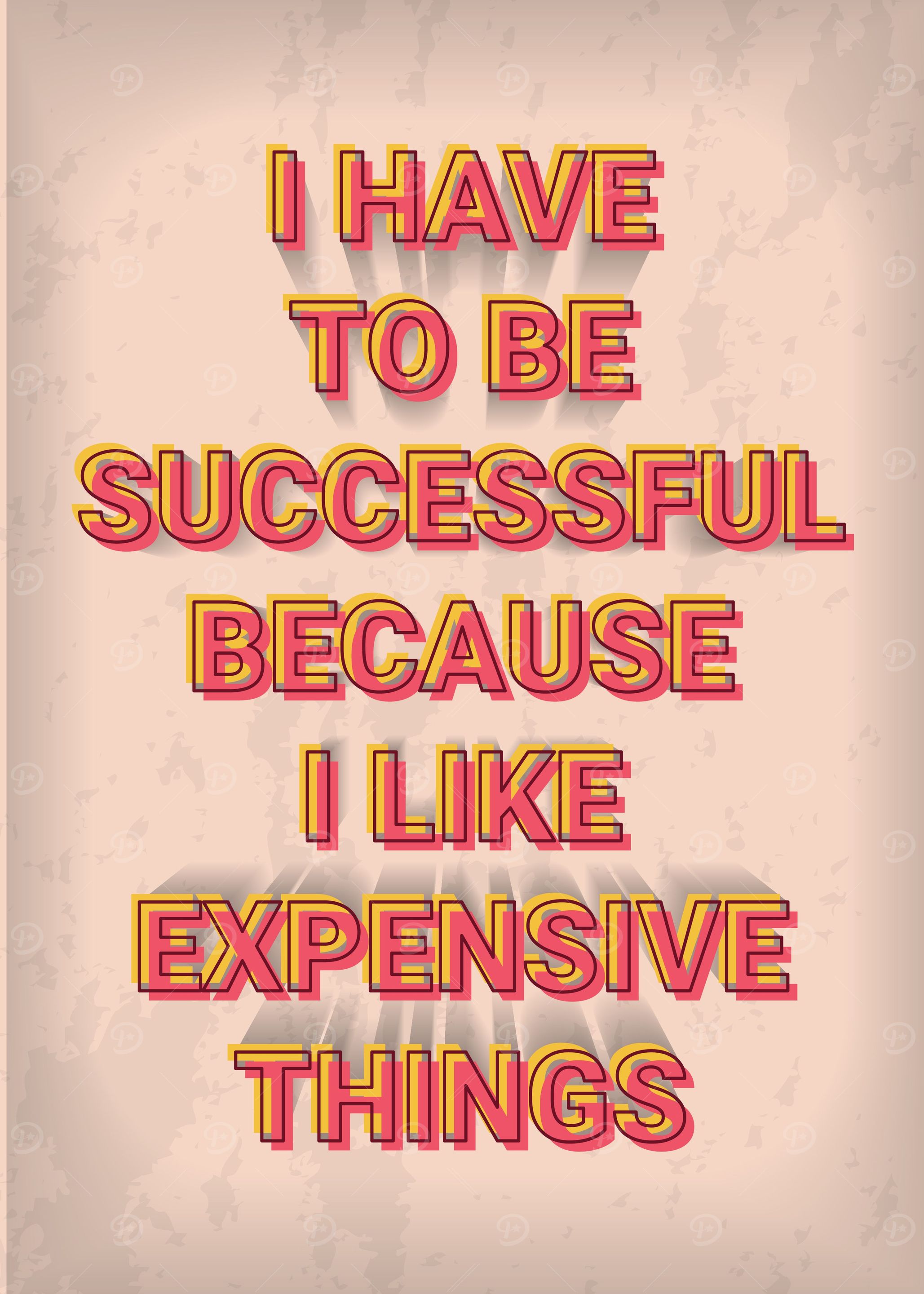 Vintage Motivation Quote