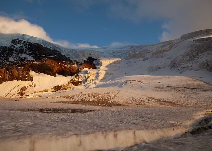 Sunset Glacier