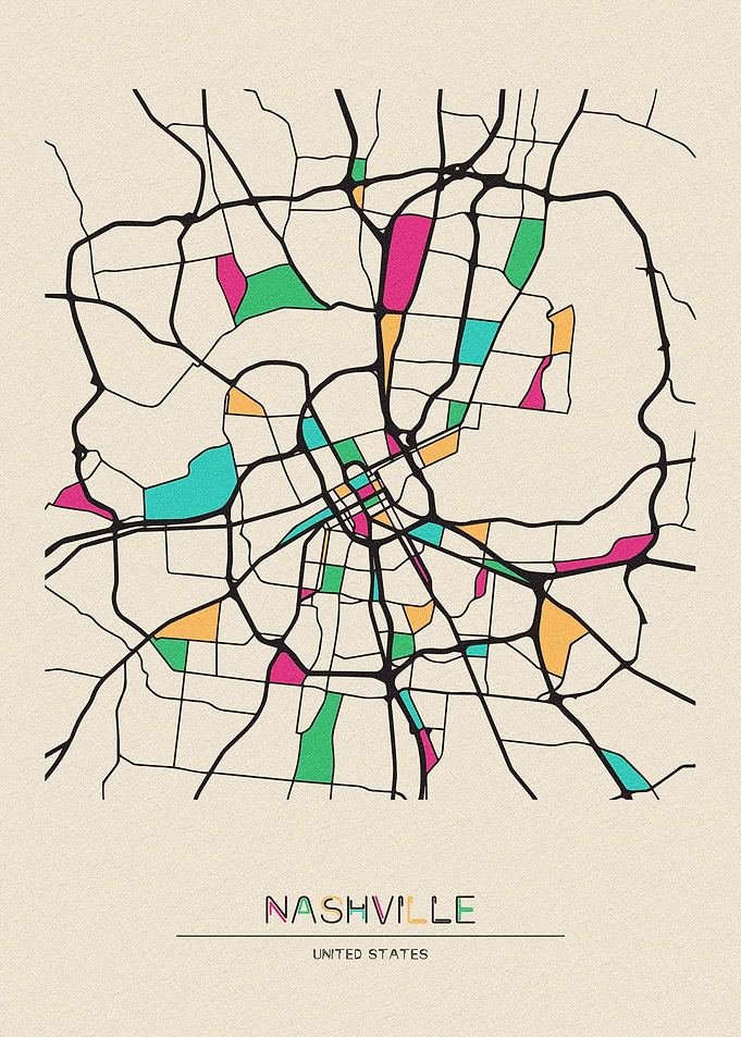 Nashville Map