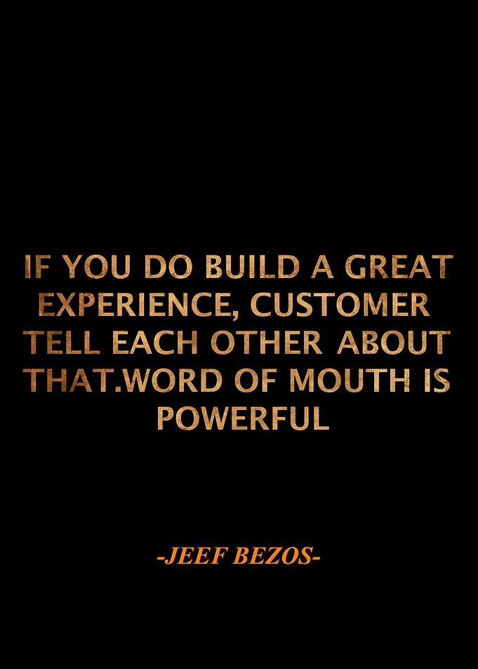 Jeef Bezos Qoute