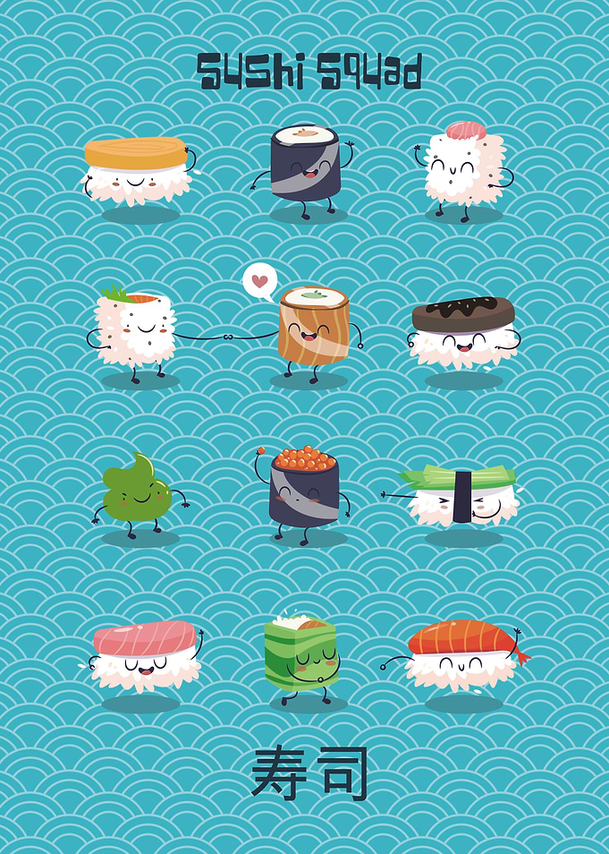 Kawaii Sushi Squad