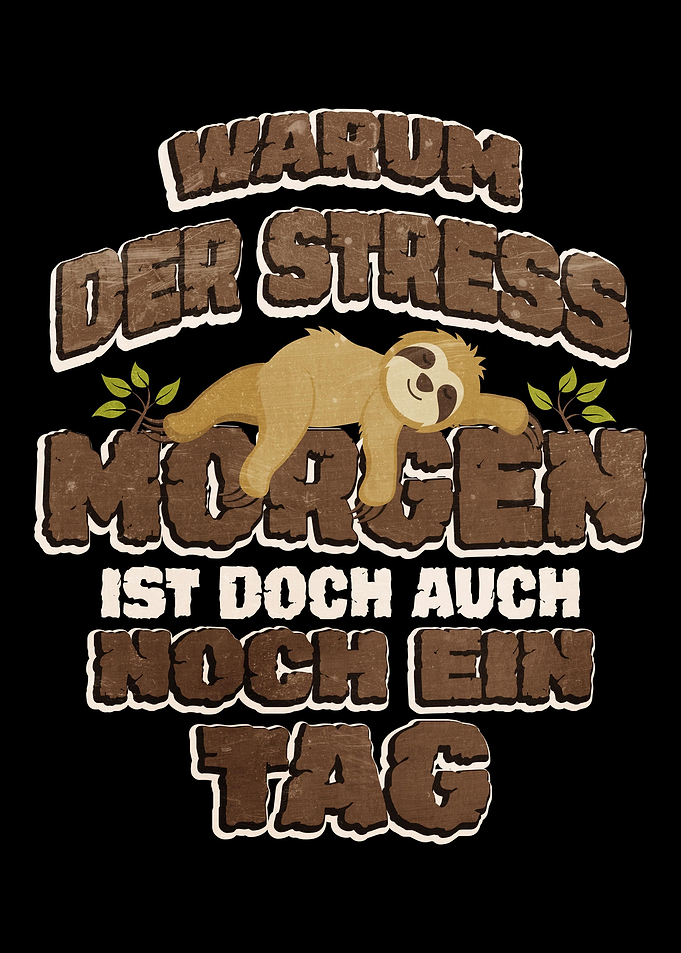 Funny Sloth Gift For Lazy
