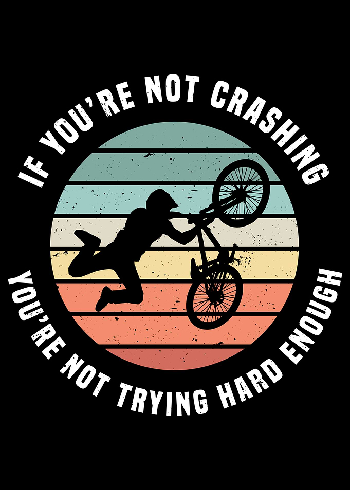 Retro Mountain Biking Gift