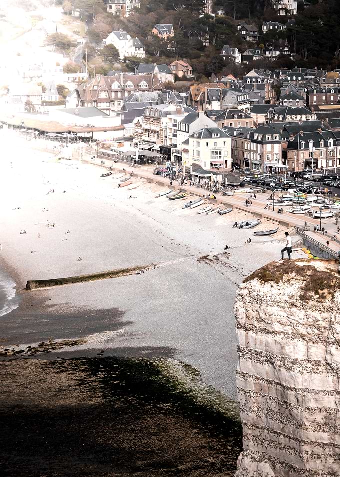 On top of the cliff