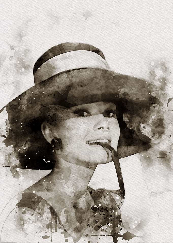 Audrey Hepburn Poster