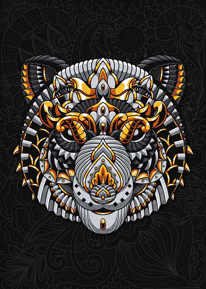 Mandala Panda