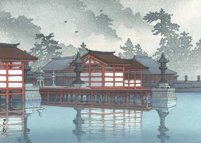 Miyajima On Misty Day